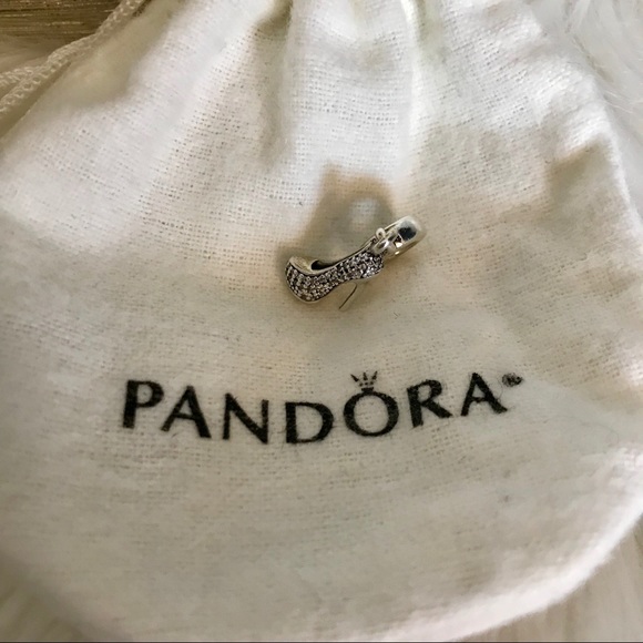 Pandora sparkling stiletto dangle charm - Picture 3 of 6